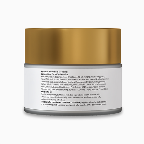 Jeena Sikho Hand Balm with Orange and Neem Extract
