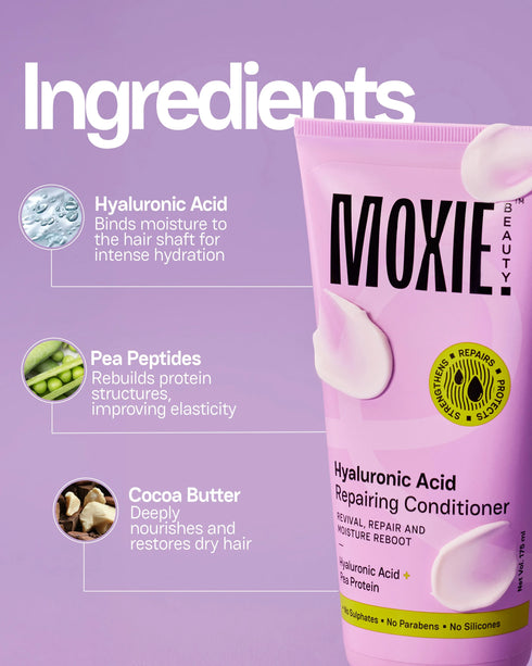 Moxie Beauty Hyaluronic Acid Repairing Conditioner