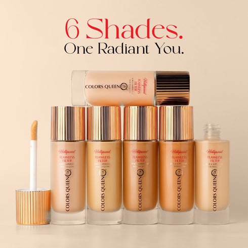 Colors Queen Hollywood Flawless Filter Liquid Foundation