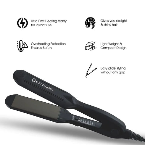 Colors Queen Professional Hair Straightener | 1 PC