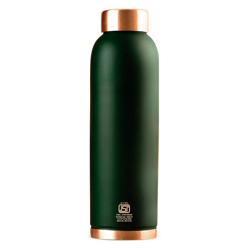 Borosil Eco Copper Bottle Green