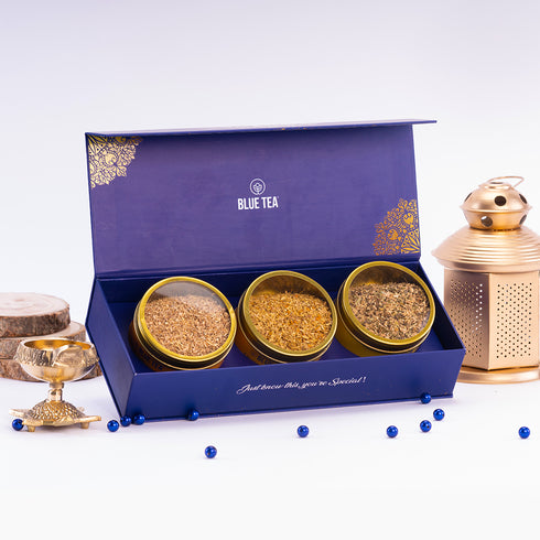 Blue Tea Ayurvedic Tea Gift | 3 Flavors