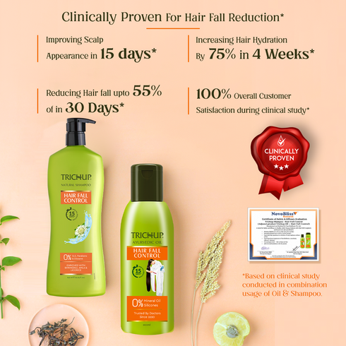 Vasuestore Trichup Hair Fall Control Oil Shampoo & Cream