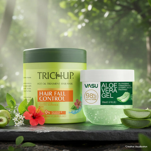 Vasuestore Trichup Hair Fall Control Hair Mask with Aloe Vera Gel