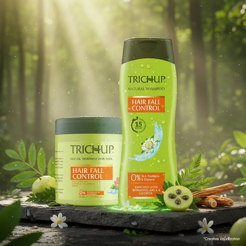 Vasuestore Trichup Hair Fall Control Shampoo & Hair Mask Kit