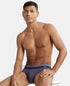 Jockey Microfiber Elastane Stretch Solid Brief with Stay Dry Treatment | Grey Stone