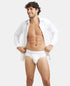 Jockey Micro Modal Elastane Stretch Solid Brief | White