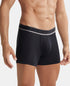 Jockey Tencel Micro Modal Stretch Solid Trunk with StayFresh Properties | Black