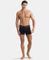 Jockey Tencel Micro Modal Stretch Solid Trunk with StayFresh Properties | Black