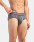 Jockey Tencel Micro Modal Elastane Printed Brief | Gun Metal