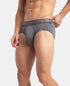 Jockey Tencel Micro Modal Elastane Printed Brief | Gun Metal