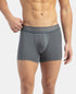 Jockey Tencel Micro Modal Stretch Printed Trunk with StayFresh | Gun Metal