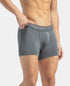 Jockey Tencel Micro Modal Stretch Printed Trunk with StayFresh | Gun Metal