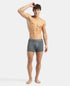Jockey Tencel Micro Modal Stretch Printed Trunk with StayFresh | Gun Metal