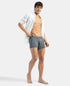 Jockey Tencel Micro Modal Stretch Printed Trunk with StayFresh | Gun Metal