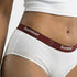 Bummer Cotton Stretch Hipster - Blanc