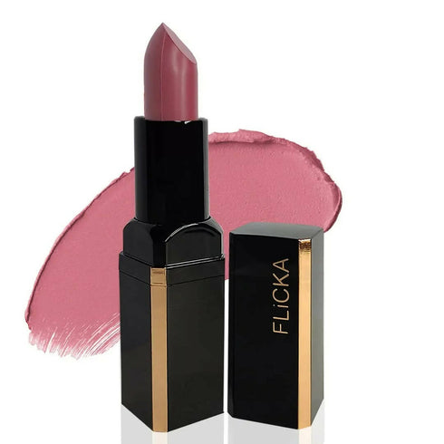 FLiCKA Lip Poetry Matte Lipstick Shade 05 Teddy Bear | Pink Nude