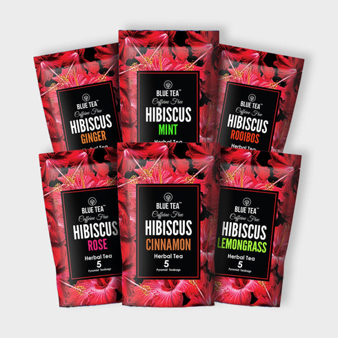 Blue Tea Hibiscus Tea Sampler Packs