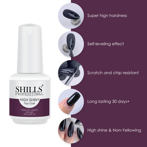 Shills Professional High Shiny Top Coat