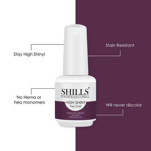 Shills Professional High Shiny Top Coat