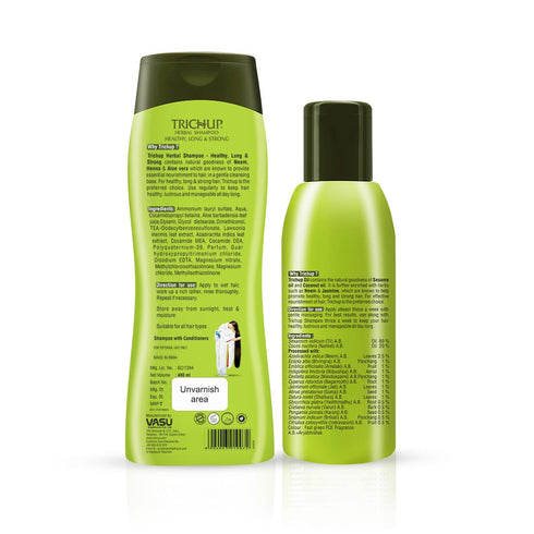 Vasuestore Trichup Healthy Long & Strong Oil & Shampoo