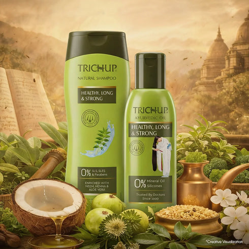 Vasuestore Trichup Healthy Long & Strong Oil & Shampoo