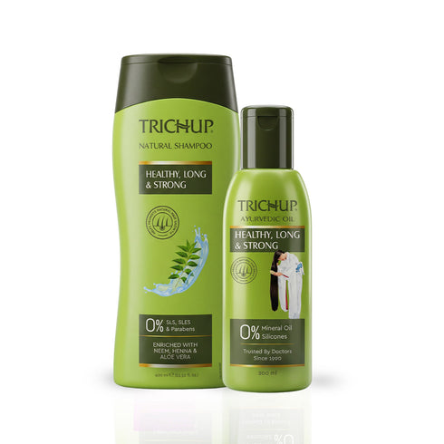 Vasuestore Trichup Healthy Long & Strong Oil & Shampoo