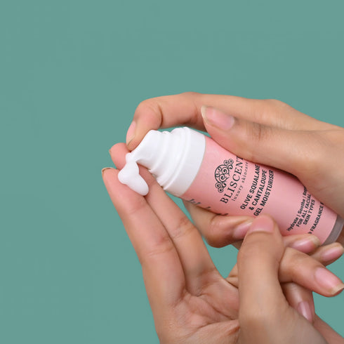Bliscent Olive Squalane & Cantaloupe Gel Moisturizer