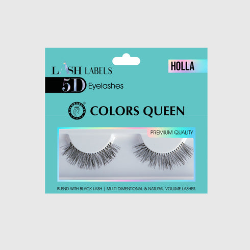 Colors Queen Lash Label 5D Natural Hair Eyelashes | 1 Pair