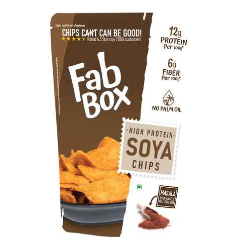 Vendor Unknown High Protein Soya Millet Chips Chaat Flavour