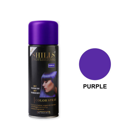 Shills Professional Color Hair Spray (PURPLE)