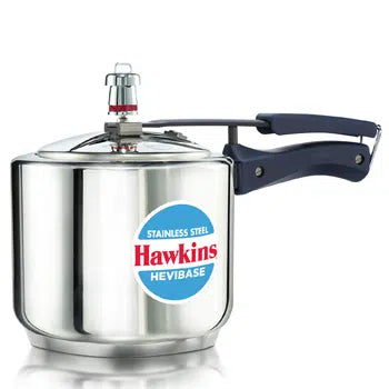 Hawkins Induction Stainless Steel Hevibase 3 Litre Stainless Steel Pressure Cooker