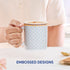 Borosil Larah Kosmia Mug Set