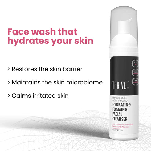 Thriveco Hydrating Foaming Facial Cleanser