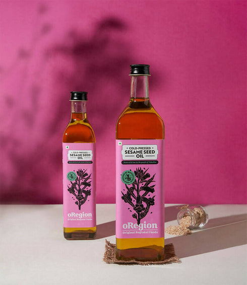 oRegion Cold Pressed Sesame Oil