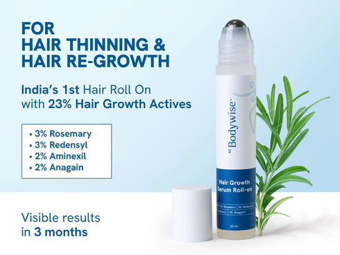 Bodywise advanced Hair Growth Serum Roll On