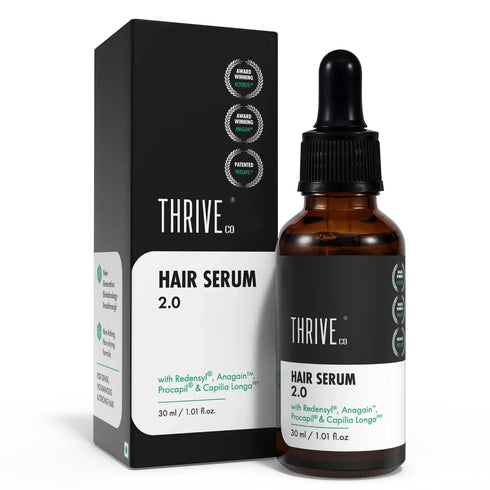 Thriveco Hair Growth Serum 2 0 For Men & Women 50ml Free Rosemary Water Hair Spray