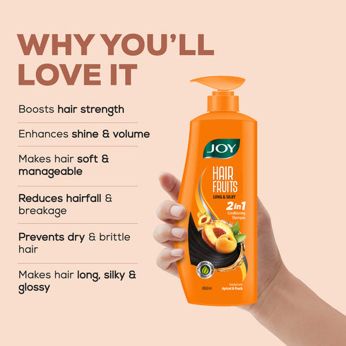 Joy Hair Fruits Long | Silky Conditioning Shampoo