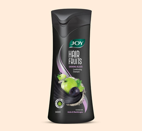 Joy Hair Fruits Shining Black Conditioning Shampoo