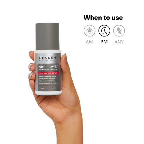 Chosen Night Owl Melatonin Scalp Lotion