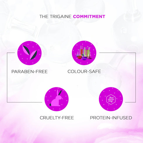 Trigaine hair repair conditioner for dry and damage hair