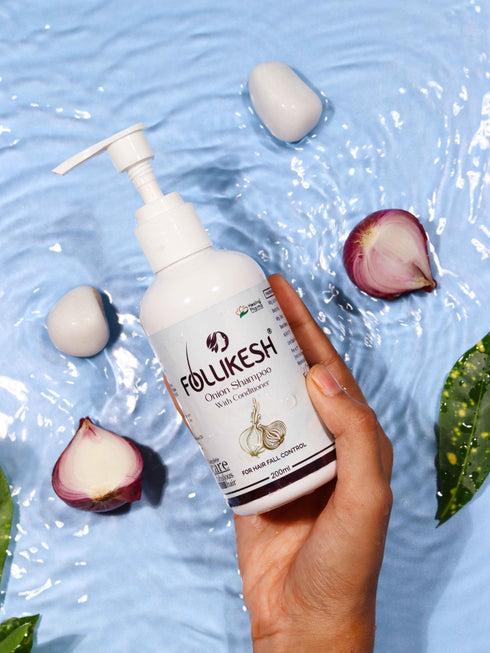 Healing Pharma Follikesh Onion Hair Shampoo with Conditioner