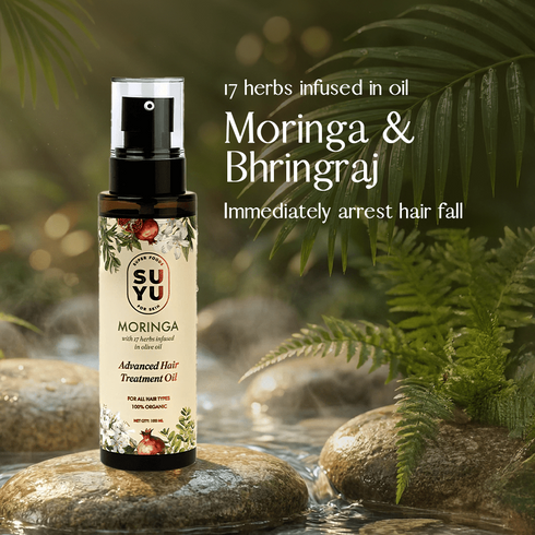 Suyu India Moringa Advanced Hair Treatment Oil
