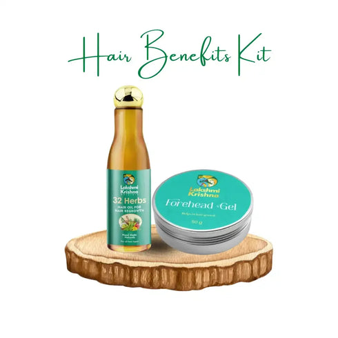 Lakshmi Krishna Naturals Hair Benefits Kit for Hair Regrowth