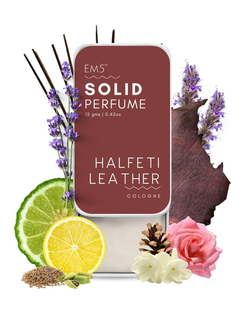 House of EM5 Halfeti Leather | Solid Perfume