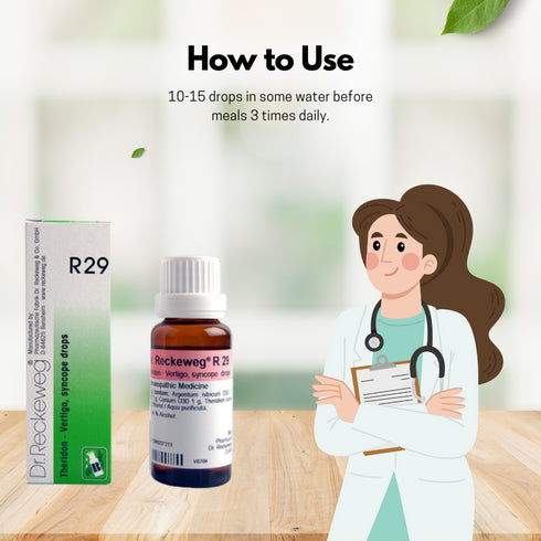 Dr. Reckeweg R29 Vertigo and Syncope Drop