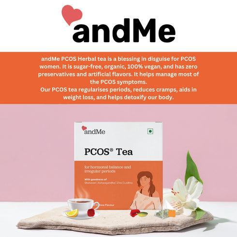 andMe PCOS PCOD Tea