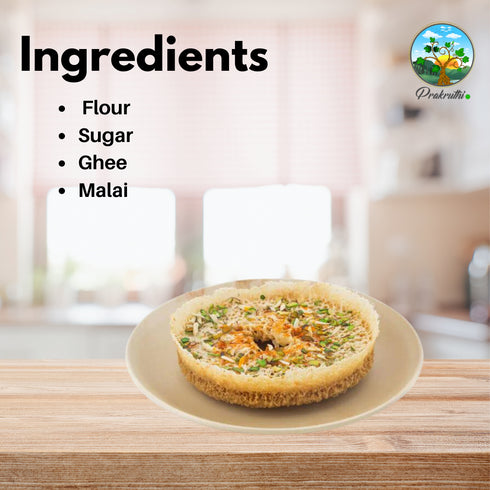 Prakruthi Rajasthani Ghewar Sweet