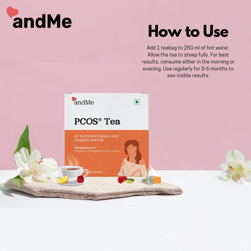 andMe PCOS PCOD Tea