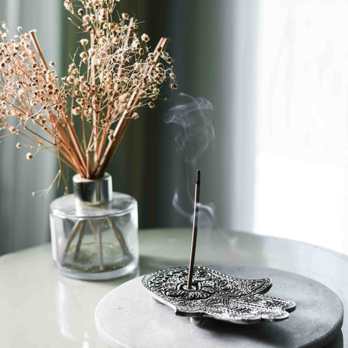 Samskara Home Hamsa Hand Incense Holder